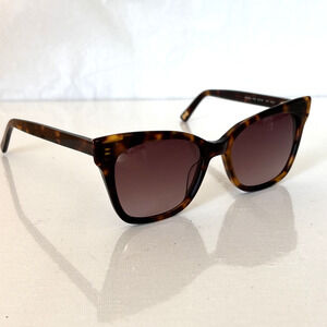 Ted Baker TBw065 (53-18-140) Havana Women Sunglasses Tortoise Purple Lenses